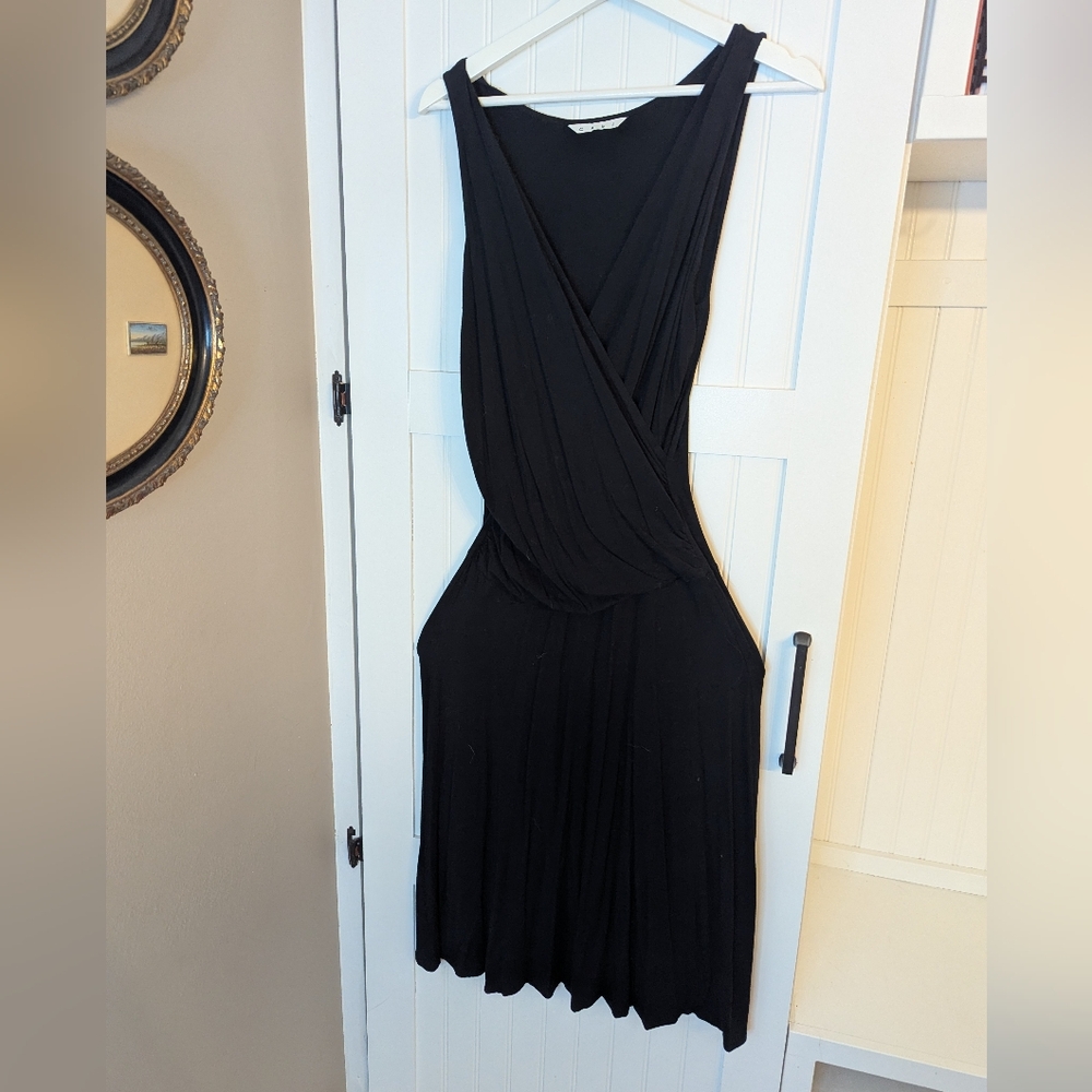 Chic Black Backless Dress